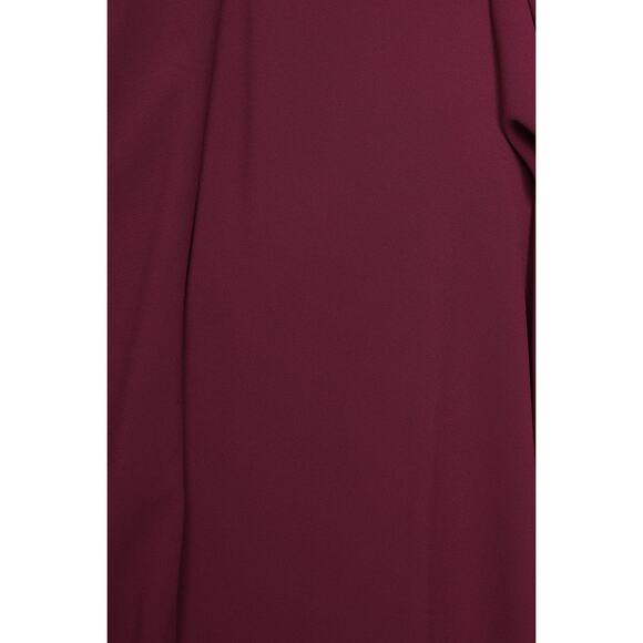 Lulus NWT My Whole Heart Plum Long Sleeve Balloon Sleeves Wrap Maxi Dress XL - Picture 11 of 11